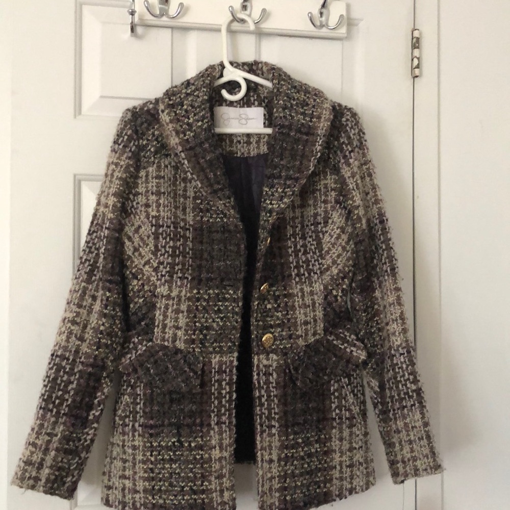 Jessica Simpson pea coat M